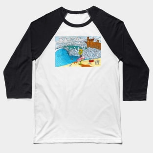 Skimboard Goblin Baseball T-Shirt